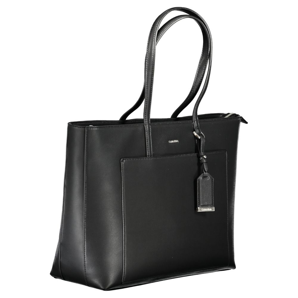 Calvin Klein Siyah Polyester El Çantası
